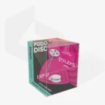 ⁦Elongated pedicure disc PODODISC XS EXPERT and set of disposable files 180 grit 5 pcs (10 mm)⁩ – תמונה ⁦3⁩