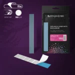 Disposable files for straight nail file EXCLUSIVE 22, 150 grit (50 pcs)