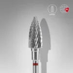 Carbide nail drill bit pine cone red EXPERT head diameter 6 mm / working part 14 mm