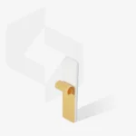 ⁦Disposable white files for short nail file (grinding file) EXPERT 51 240 grit (10 pcs)⁩ – תמונה ⁦2⁩