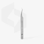 ⁦Professional eyelash tweezers EXPERT 41 TYPE 7 (L-shaped, 30')⁩ – תמונה ⁦3⁩