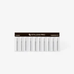 ⁦Diamond nail drill bit needle red EXPERT head diameter 1 mm / working part 10 mm⁩ – תמונה ⁦3⁩