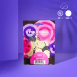 Disposable files with soft foam layer for pedicure disc PODODISC STALEKS PRO L, 240 grit (50 pcs)