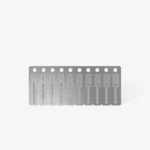 ⁦Diamond nail drill bit flame mini blue EXPERT head diameter 1 mm / working part 3 mm⁩ – תמונה ⁦3⁩