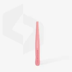 ⁦Eyebrow tweezers BEAUTY & CARE 11 TYPE 1 (wide straight)⁩ – תמונה ⁦3⁩