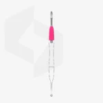 ⁦Working part of the pusher Combo UNIQ 19 nail cleaner pusher⁩ – תמונה ⁦2⁩