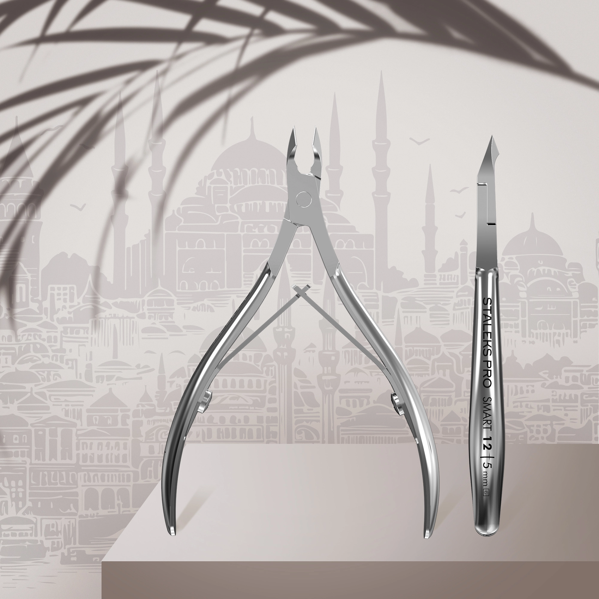 Professional cuticle nippers SMART 12 5 mm (Turkey)