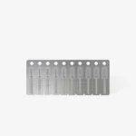 ⁦Diamond nail drill bit rounded cylinder red EXPERT head diameter 2,5 mm / working part 10 mm⁩ – תמונה ⁦3⁩
