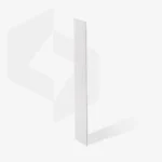 ⁦Disposable white files for straight nail file on a soft foam layer EXPERT 20 150 grit (30 pcs)⁩ – תמונה ⁦2⁩