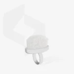 ⁦Finger ring manicure brush EXPERT 03 for dust removal mini (10 pcs)⁩ – תמונה ⁦2⁩
