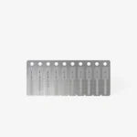 ⁦Diamond nail drill bit pointed flame red EXPERT head diameter 1,8 mm / working part 8 mm⁩ – תמונה ⁦3⁩