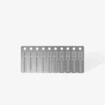 ⁦Diamond nail drill bit DUO cone blue-green EXPERT head diameter 2,5 mm / working part 8 mm⁩ – תמונה ⁦3⁩