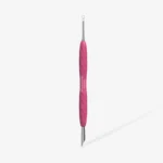 ⁦Manicure pusher Gummy with silicone handle UNIQ 11 TYPE 2 (beveled and loop pusher)⁩ – תמונה ⁦3⁩