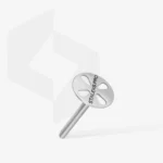 ⁦Elongated pedicure disc PODODISC M EXPERT and set of disposable files 180 grit 5 pcs (10 mm)⁩ – תמונה ⁦2⁩