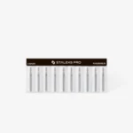 ⁦Diamond nail drill bit flame red EXPERT head diameter 1,6 mm / working part 8 mm⁩ – תמונה ⁦3⁩