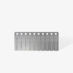 ⁦Diamond nail drill bit DUO cone red-blue EXPERT head diameter 2,5 mm / working part 8 mm⁩ – תמונה ⁦3⁩