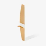 ⁦Disposable white files for crescent nail file on a soft foam layer EXPERT 40 100 grit (30 pcs)⁩ – תמונה ⁦3⁩