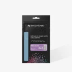 ⁦Disposable files for straight nail file (with soft foam layer) EXCLUSIVE 20, 240 grit (30 pcs)⁩ – תמונה ⁦3⁩