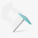 ⁦Slanted рlastic рedicure disc PODODISC L EXPERT and set of ring like disposable files 180 grit 5 pcs (25 mm)⁩ – תמונה ⁦2⁩