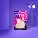 Disposable white files for pedicure disc PODODISC M EXPERT 320 grit (50 pcs)