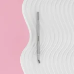 Manicure pusher BEAUTY & CARE 40 TYPE 1 (rectangular pusher and bent blade)