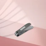 Nail clipper small with matte handle and nail file BEAUTY & CARE 50