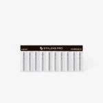 ⁦Diamond nail drill bit flame red EXPERT head diameter 2,3 mm / working part 10 mm⁩ – תמונה ⁦3⁩