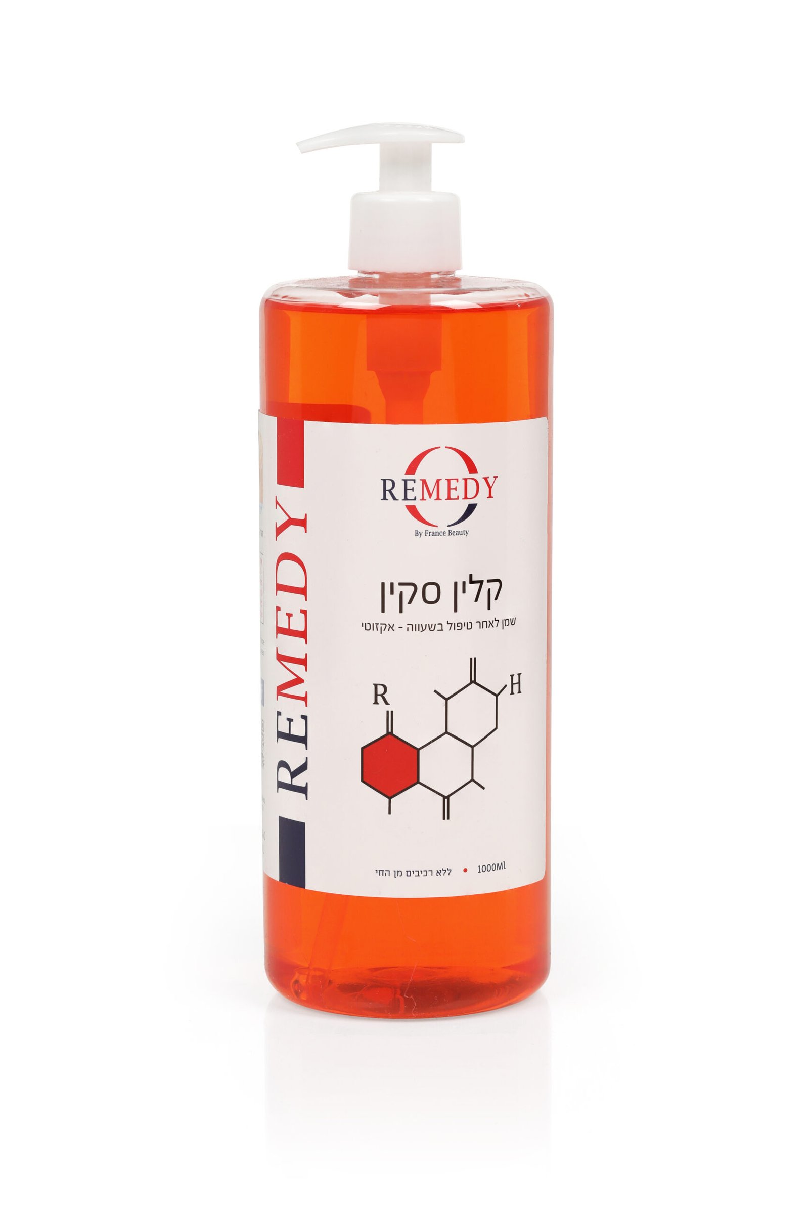 קלין סקין אקזוטי - שמן לאחר טיפול בשעווה 1000 מ״ל  Remedy by France Beauty