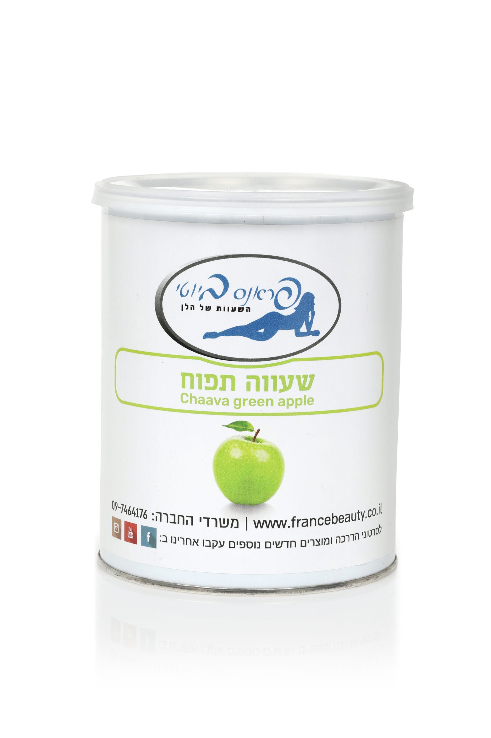 שעווה בניחוח תפוח ירוק להסרת שיער