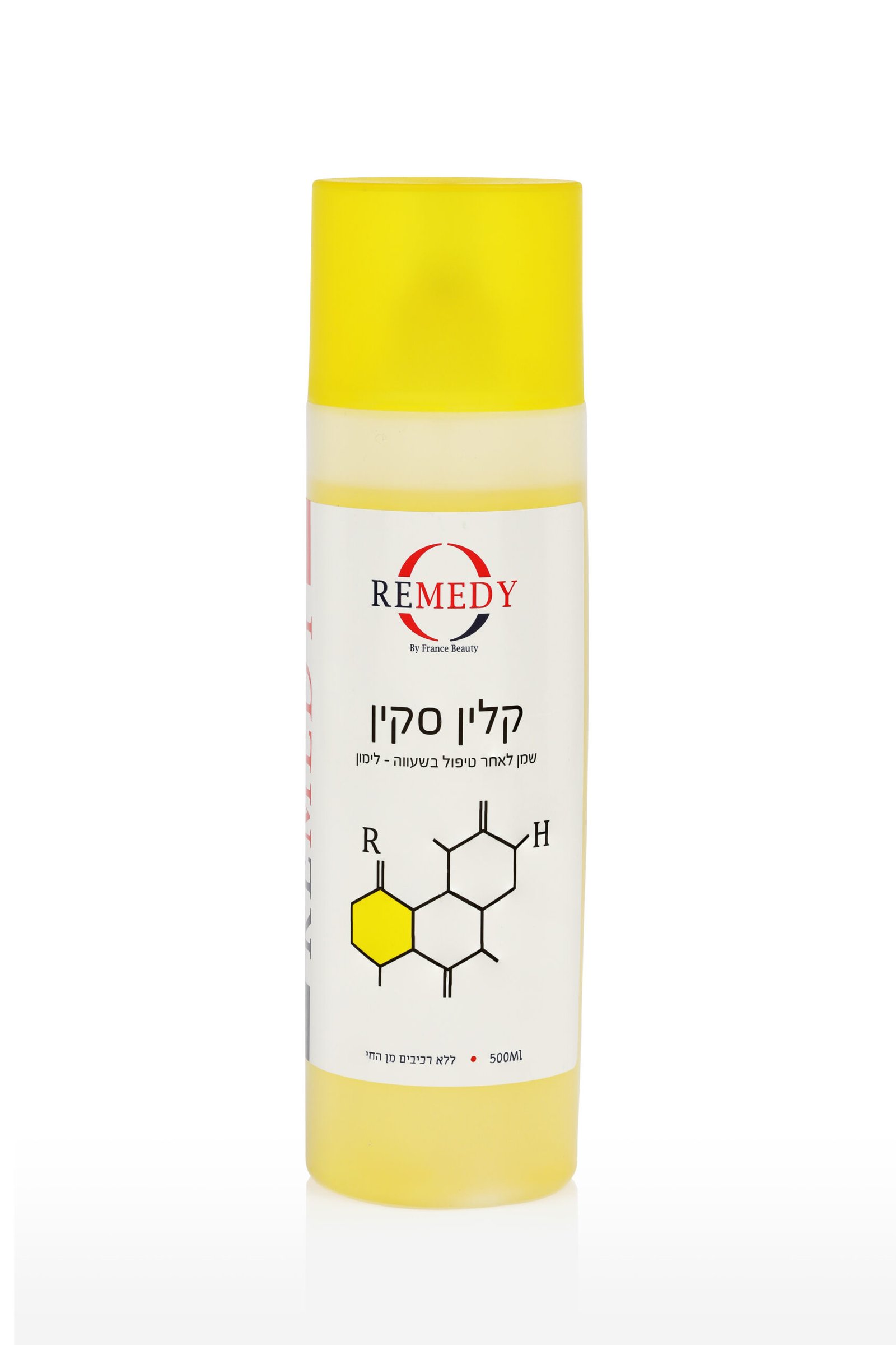 קלין סקין - שמן לאחר טיפול בשעווה לימון 500 מ״ל - Remedy by France Beauty