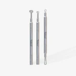 ⁦Cosmetology toolset "Clean Skin" BEAUTY & CARE 30 (Uno spoon, round tool with 19 holes and double-ended loop)⁩ – תמונה ⁦3⁩