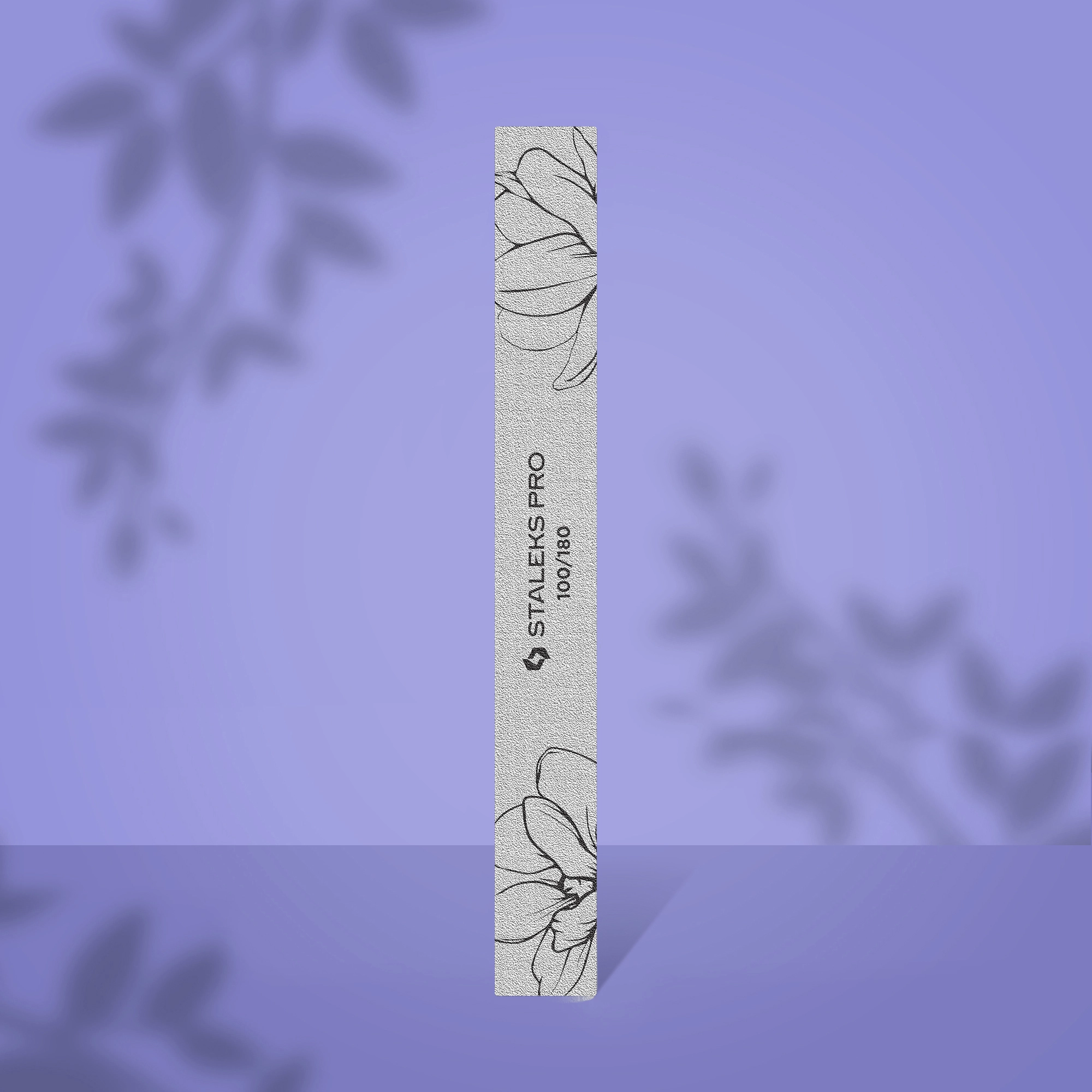 Straight mineral nail file EXPERT 20 100/180 grit (25 pcs)