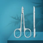 Podology scissors style nippers for cuticle and callus PODO 20 7 mm