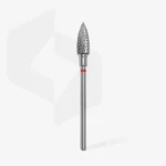 ⁦Carbide nail drill bit flame red EXPERT head diameter 5 mm / working part 13,5 mm⁩ – תמונה ⁦2⁩