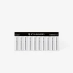 ⁦Diamond nail drill bit pointed bud blue EXPERT head diameter 2,5 mm / working part 4,5 mm⁩ – תמונה ⁦3⁩