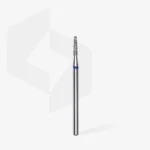 ⁦Diamond nail drill bit frustum blue EXPERT head diameter 1,8 mm / working part 8 mm⁩ – תמונה ⁦2⁩