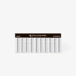 ⁦Diamond nail drill bit flame red EXPERT head diameter 2,1 mm / working part 8 mm⁩ – תמונה ⁦3⁩