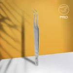 Professional eyelash tweezers EXPERT 41 TYPE 1 (curved)