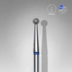 Diamond nail drill bit ball blue EXPERT head diameter 2,5 mm