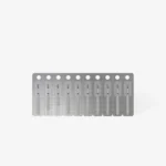 ⁦Diamond nail drill bit pointed flame blue EXPERT head diameter 2,3 mm / working part 8 mm⁩ – תמונה ⁦3⁩
