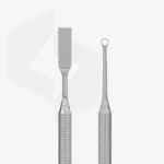 ⁦Manicure pusher EXPERT 51 TYPE 1 (straight flat and loop pusher)⁩ – תמונה ⁦2⁩