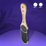Wooden foot file BEAUTY & CARE 10 TYPE 1 100/180 grit