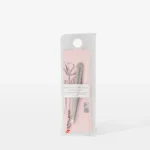 ⁦Eyebrow tweezers BEAUTY & CARE 10 TYPE 3 (wide beveled)⁩ – תמונה ⁦4⁩