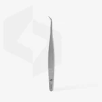 ⁦Professional eyelash tweezers EXPERT 40 TYPE 1 (L-shaped, 50')⁩ – תמונה ⁦3⁩