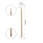 ⁦Orange stick EXPERT wooden 110 mm (100 pcs)⁩ – תמונה ⁦2⁩