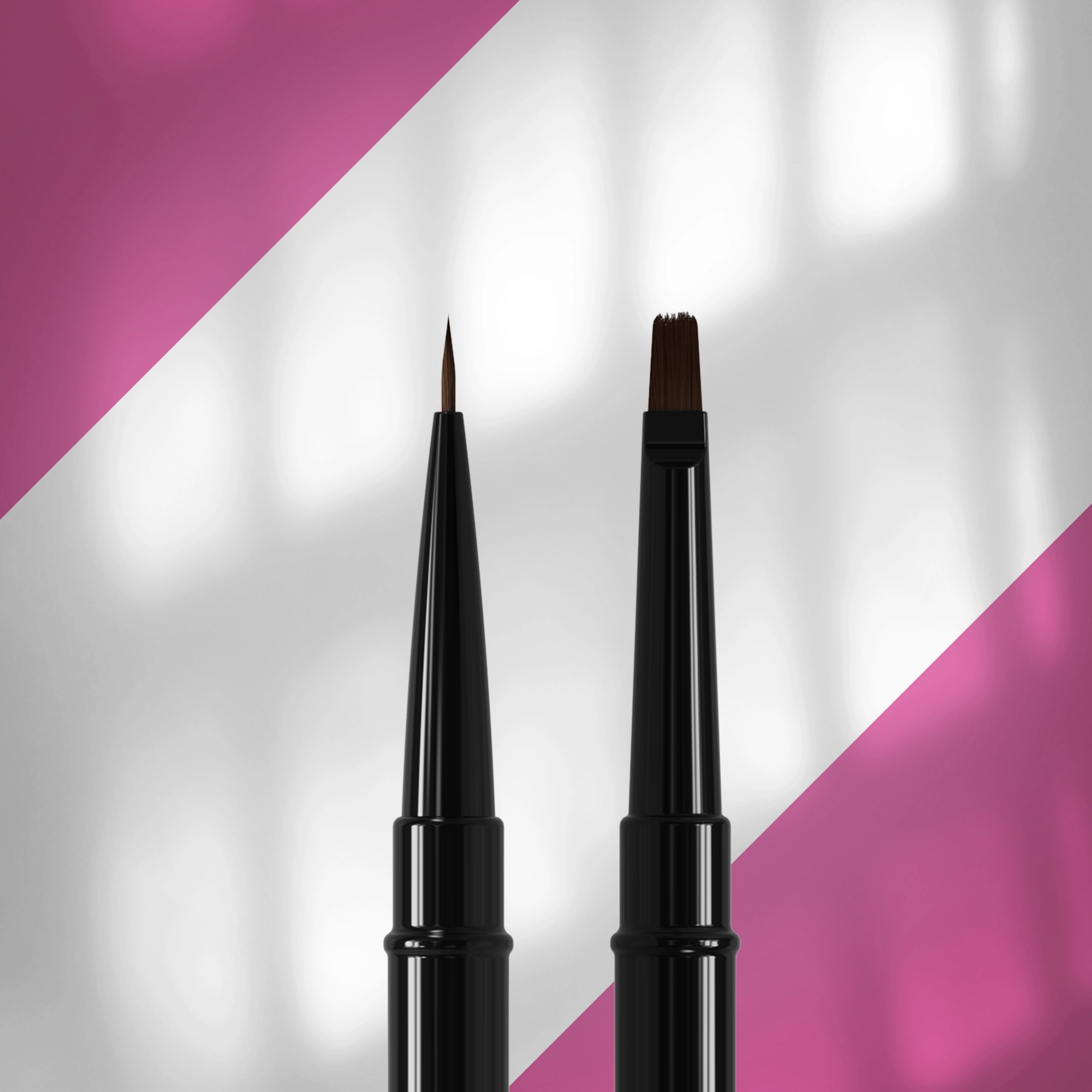 Double-ended brush EXPERT liner 7 mm / for gel 7mm