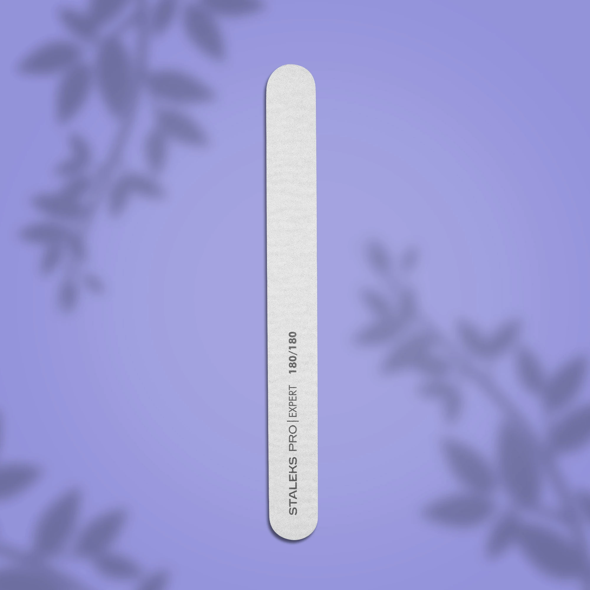 Straight mineral nail file EXPERT, 180/180 grit