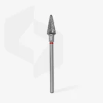 ⁦Carbide nail drill bit cone red  EXPERT head diameter 6 mm / working part 14 mm⁩ – תמונה ⁦2⁩