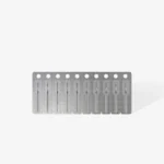 ⁦Diamond nail drill bit DUO flame red-blue EXPERT head diameter 2,1 mm / working part 8 mm⁩ – תמונה ⁦3⁩
