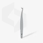⁦Professional eyelash tweezers with fiber tips EXPERT 44 TYPE 12 (L-shaped, 65')⁩ – תמונה ⁦3⁩